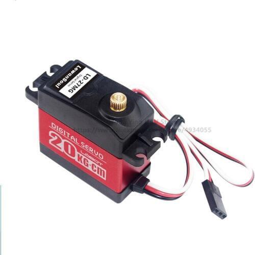 LD-27MG data servo 20KG super large torque single axis data servo DIY robot Yuntai car special
