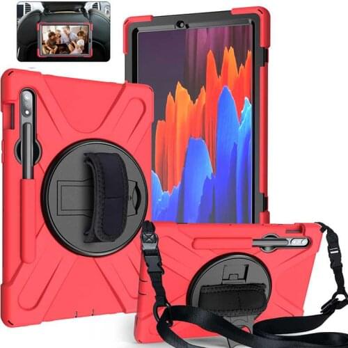 Full Protection Armour Case For Samsung Galaxy Tab S7 Plus S6 Lite S5e S4 10.5 S3 9.7 Tablet Case Cover