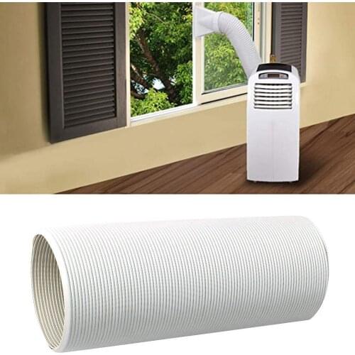 1.5/2 Meter Universal Flexible Air Conditioner Exhaust Hose Tube Portable 13cm Window Vent Tube Diameter Exhaust Pipe 15cm E0R0