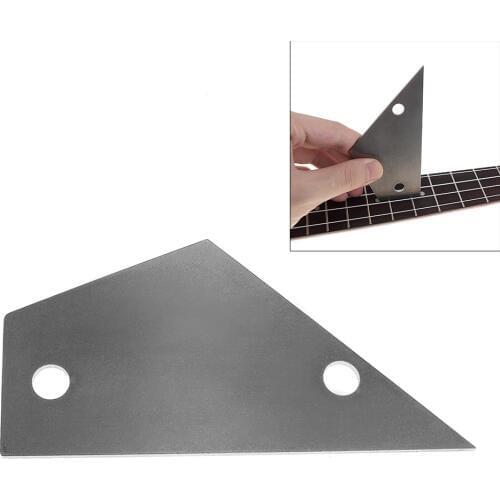 4 IN 1 Guitar Bass Fret Leveling Ruler Fret Rocker Fret Level Luthier Tools Fret Rocker Guitar Accessories and Parts