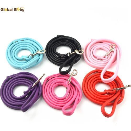 6 Colors 1.0*120cm Soft PU Leather Pet Leash Lead for Small Dog Cat
