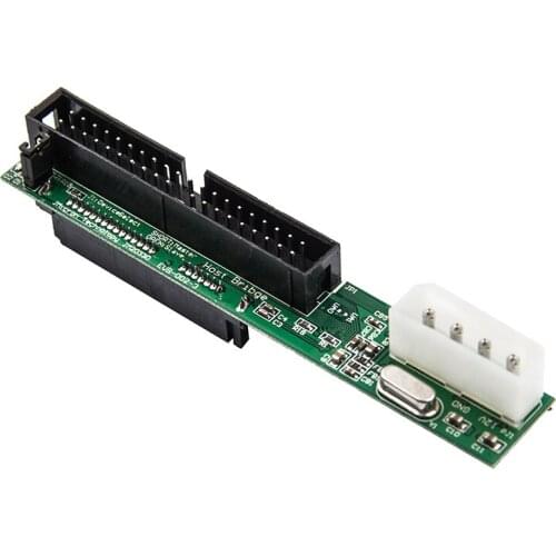 7+15Pin 2.5 Sata Female To 3.5 Inch Ide Sata To Ide Adapter Converter Male 40 Pin Port For Ata 133 100 Hdd Cd Dvd Serial