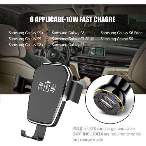 10W Wireless Charger , ROCK Qi Fast Wireless Charging Pad For iPhone X XS 8 Samsung Huawei P30 Xiaomi dfdf