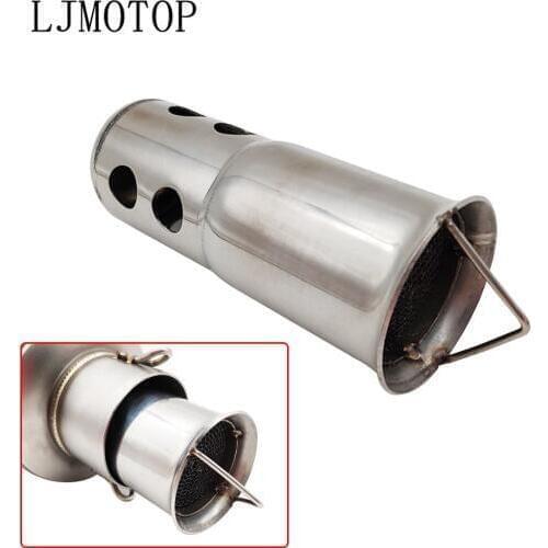 For HONDA CRF230F XR230 XR250 XR400 CRF 230F XR 250 230 Motorcycle DB Killer Silencer Noise Sound Eliminator Exhaust Muffler