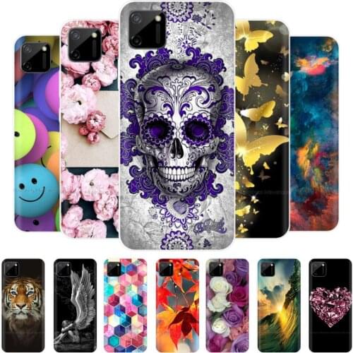 For Realme C11 Case C 11 Silicone Back Cover Cartoon Phone Case for OPPO Realme C11 Realmec11 Soft Funda Etui 6.5" Bumper Coque