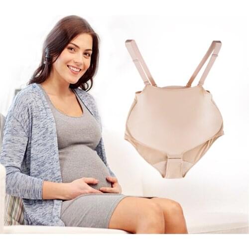 Fake tummy silicone pregnant belly baby bump crossdresser false pregnancy Artificial Fake Silicone Belly Tummy Paunch