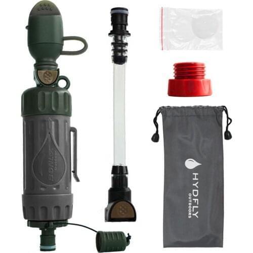 Multiple Fuction Water Purifier Water Filter Straw Drinking Water Filtration Purifier for Survival Emergency Preparedness