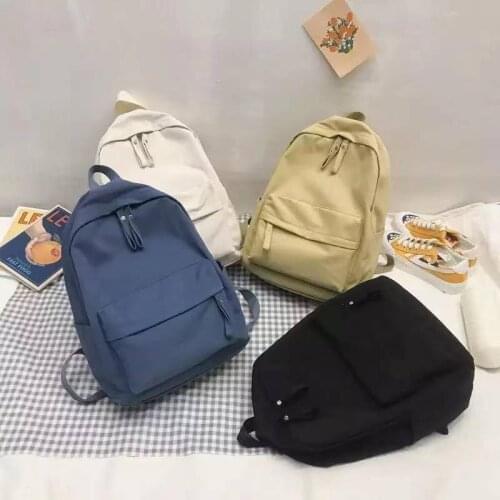 Fashion Women Backpack Cute Casual Backpack New Nylon Shoulder Bags Teenager Girl Student School Bags Mochilas Backpack Female