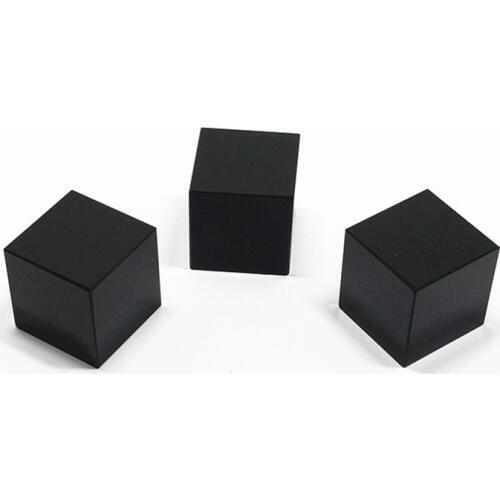 Natural obsidian quartz crystal cube stone healing crystal dispel negative energy gemstone cube Natural mineral