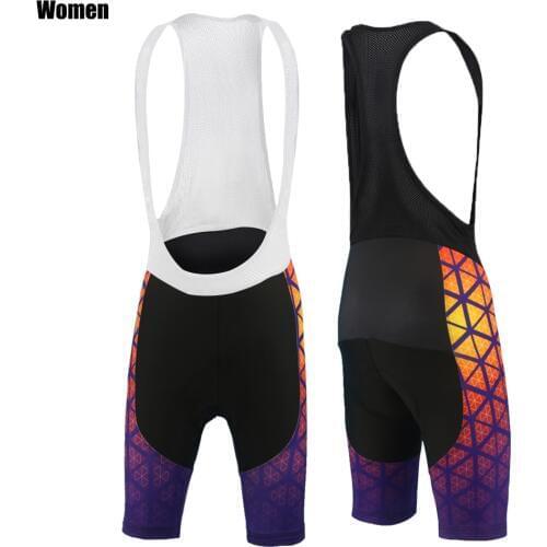 New Cycling MTB Bib Shorts Tights 2020 Women Summer Lycra Shorts Gel Padded Pro Road Bike Clothes culotte ciclismo BOUYGUES
