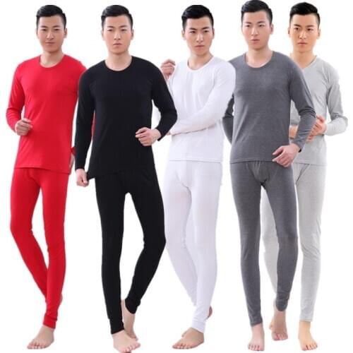 Autumn Winter Warm Underwear Thin O-neck Long Johns Comfortable super large new arrival super large plus size 2XL4XL3XL5XL6XL7XL