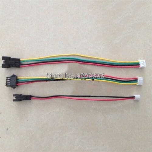 PH2.0 6Pin SM2.54 PH SM 6P 22AWG 10 PCS SM-6P female to PH2.0-6P black red terminal connector 200mm