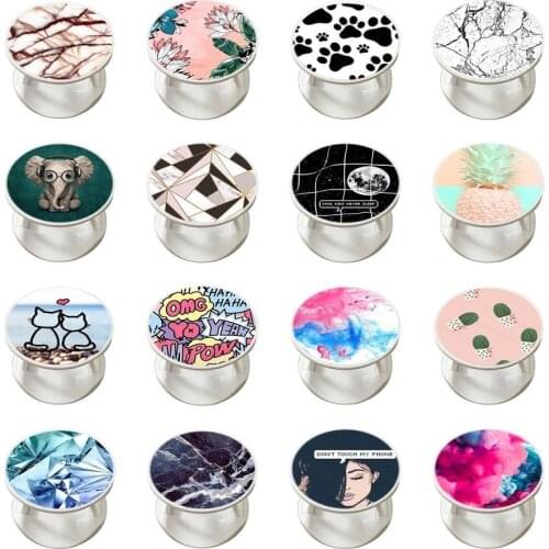 Pretty Finger Holder flowers Pattern Smartphone Holder Finger Grip Holder Phones Holder