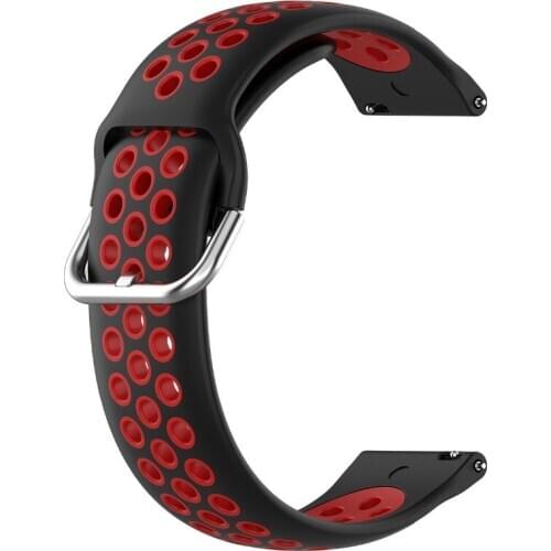 Silicone Bracelet For Amazfit GTS/Bip/Bip S/Bip Lite/Gtr 42mm Wrist Strap For Vivoactive3 Forerunner645 245 Smart Watch Band