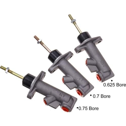 Universal Brake Clutch Cylinder 0.625/0.7/0.75 Bore Aluminum Remote Hydraulic Handbrake