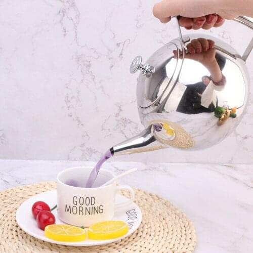 High Quality Kettle Thicker 304 Stainless Steel Water Kettle Coffee Pot Tea Pot With Filter Kitchen Cooking Tool for Restaurant