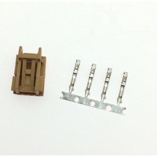 1pc for Volkswagen Audi rearview mirror adjusting door background light 4Pin plug 8k0 973 754 A/8k0 972 994 A connector