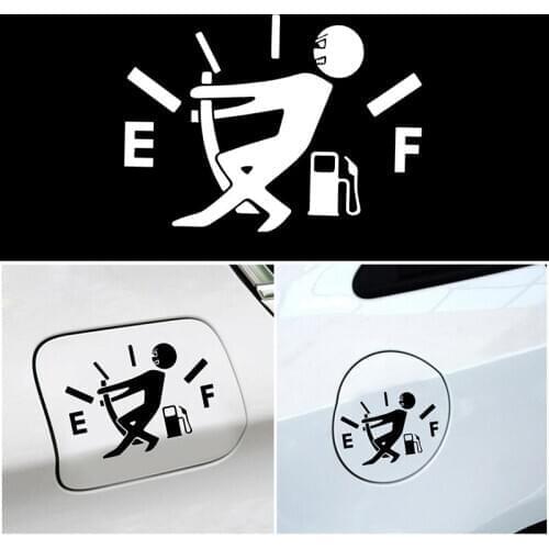 1 Pcs Funny Car Sticker Pull Fuel Tank Pointer for Hyundai ix35 iX45 iX25 i20 i30 Sonata,Verna,Solaris,Elantra,Accent,Veracruz
