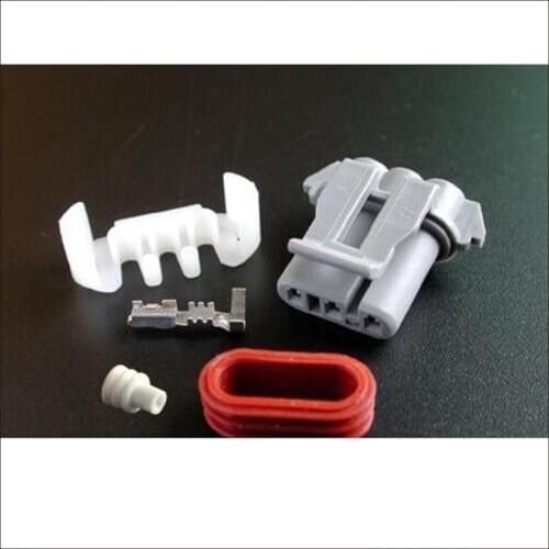 100SET 1212994 car female connector cable connector terminal 3 pin connector Plugs sockets seal Fuse box