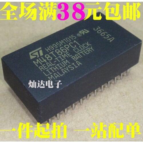 100% Original New In stock M48T86PC1 M48T86PCI IC DIP-24