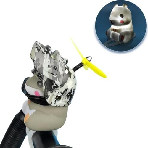 17 Styles Standing Dragonfly helmet Bicycle Bell Broken Wind MTB Road Bike Motor Helmet Riding Cycling Accessories With Lights