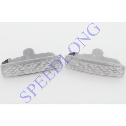 2 Pcs/Pair RH and LH fender side marker lights turning lamps 63142496299 for BMW 5 Series E39 2001-2003