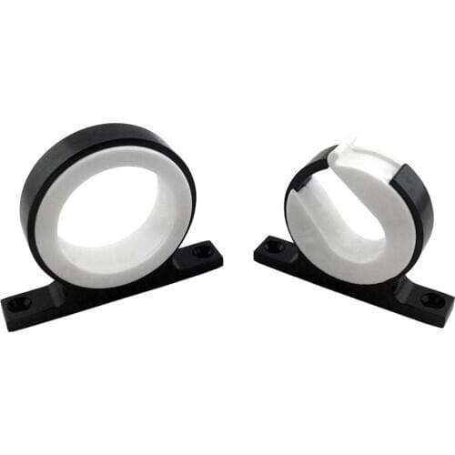 2x Black Ceiling Mount Pole Holder Fishing Rod Rack Organizer Storage Cabin