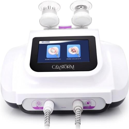2 in 1 Ultrasonic Body Slimming Machine RF Beauty Device Facial Massager Vacuum Skin Tighten Face Lifting Skin Care Tool