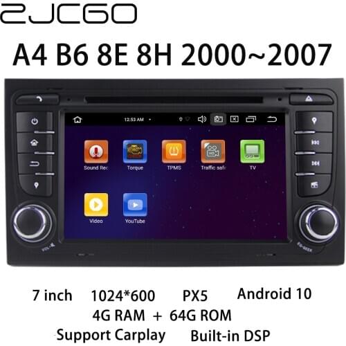 Car Multimedia Player Stereo GPS Radio Navigation Android Screen for Audi A4 B6 8E 8H 2000 2001 2002 2003 2004 2005 2006 2007