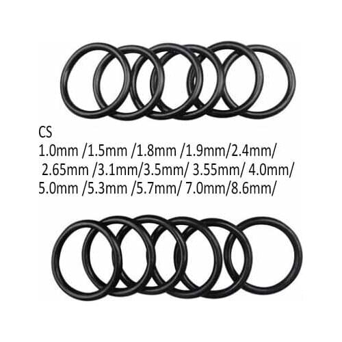 CS4mm NBR Rubber Oring,outer OD115 120 125 130 140 150 160 170 180 185 190 195 200mm,fuel tank pipe joint seal oil washer gasket