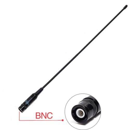 NA-771 BNC male Dual Band Flexible Antenna For CB handheld Two Way Radio Dual Band NA771 VHF UHF 144 430MHz Antenna