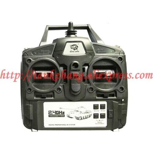 HENGLONG 1:16 RC tank spare parts No. 2.4G transmitter / 2.4 controller-6.0 /6.1 version