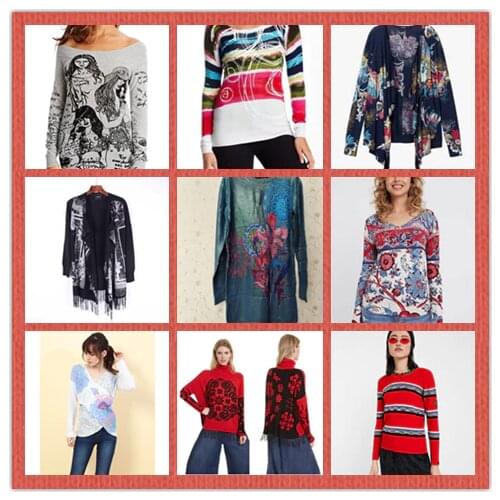 Spanish jacquard Rhinestone knit