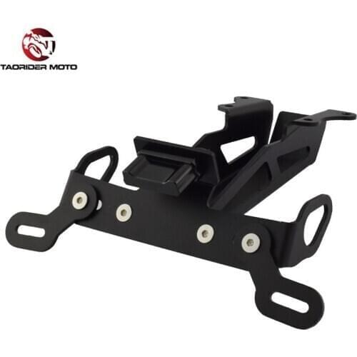 License Plate Holder Bracket Kit For Yamaha Tracer 900 GT 900GT 2018 2019 2020 Tail Tidy Fender Eliminator with LED Light