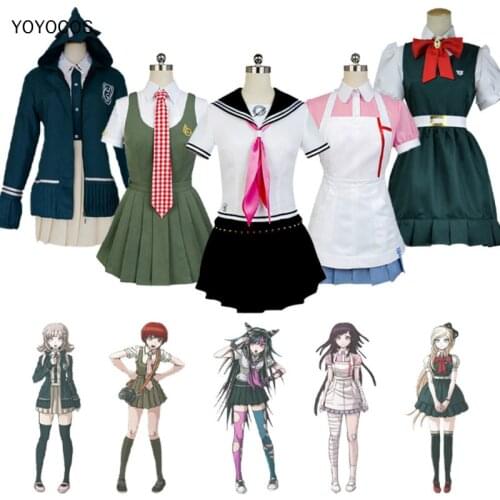 YOYOCOS Danganronpa Trigger Happy Havoc 2 Nanami ChiaKi Sonia Nevermind Koizumi Mahiru Mikan Tsumiki Mioda Ibuki Cosplay