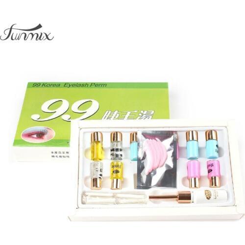 Eyelash perm lotion Eyelash Perm Super Eyelash Glue Curling Perm kit Mink Eyelash Wave Lotion Last up to 3 Months