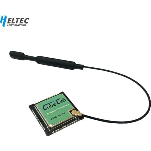 CubeCell HTCC-AM02 ASR6502 LoRa/LoRaWAN node applications for arduino with Antenna