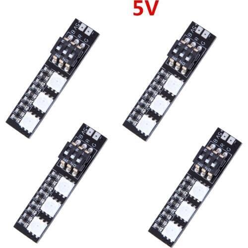 RGB 5050 LED Board 5V 7 colors 3s switch for RC Drone FPV Racing DIY Accessories