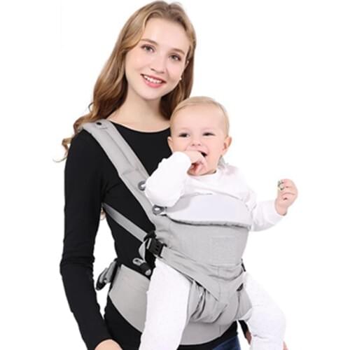 Carrier Breathable Front Facing Infant Baby Sling Backpack Pouch Wrap Baby Kangaroo For Baby 0-36 Months