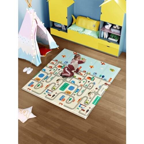 Foldable Baby Playmat XPe Puzzle Mat Children Education Carpet Climbing Mat Childrens Carpet Activity Game Toy