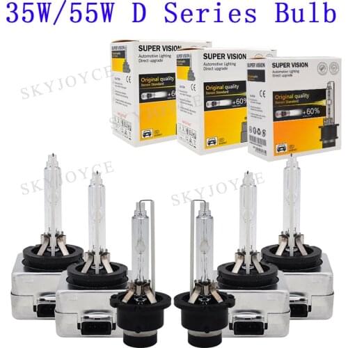 SKYJOYCE D1S D2S D3S D4S HIDXenon Headlight Bulb 35W 55W D1S D2S D3S D4S D1R D2R D4R Headlamp 4300K 5000K 6000K 8000K HID Bulb