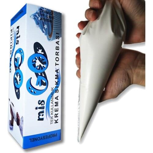 Misgo Piping Bags 72 pcs. - Medium Size ( 24x49 cm)