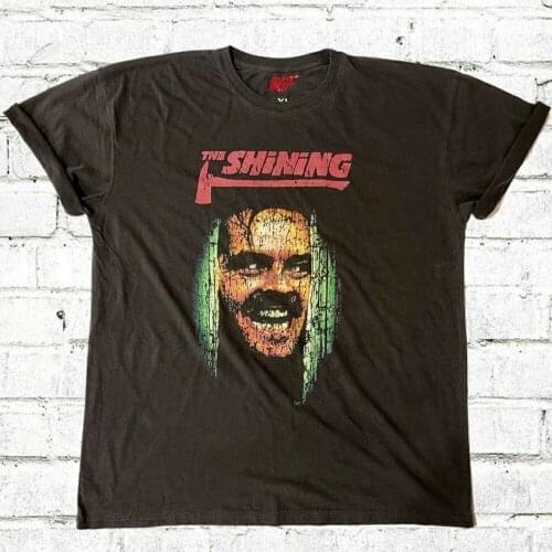 THE SHINING Horror Scary Movie Jack Nicholson Torrance Family 70s 80s 90s Vintage Distressed Bootleg Style Ultra Premium