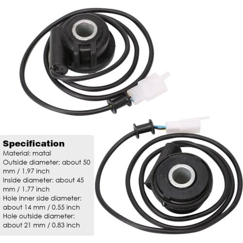 Motorcycle Speedometer Replacement Kit Durable Digital Odometer Sensor Cable Universal