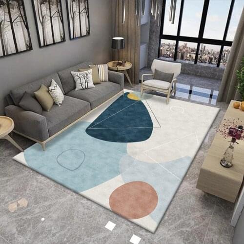 Japanese Cashmere Carpet Living Room Japanese Wabi-sabi Light Luxury Home Bedroom Bedside Room Coffee Table Carpet