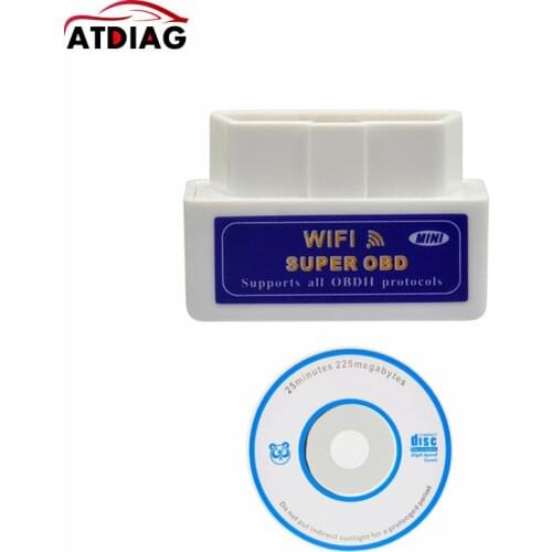 2021 Mini ELM327 OBDII WIFI Car Auto Diagnostic Tool For iOS/Android/iPhone/iPad Mini wifi OBD2 ELM 327 wifi elm327 OBD Scanner