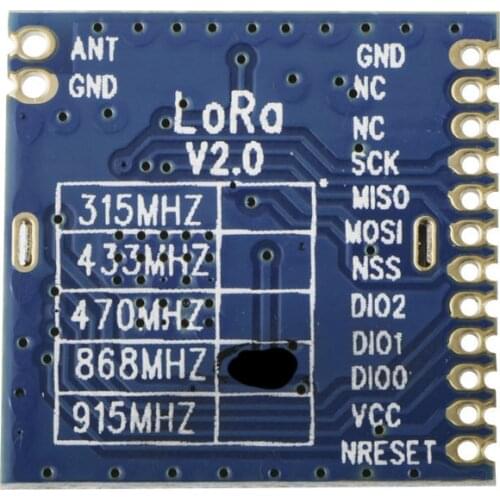 50pcs Arduino Uno 4Km 100mW 20dBm LoRa Module LoRa1276 in 868MHz SPI interface Made of SX1276 Chip