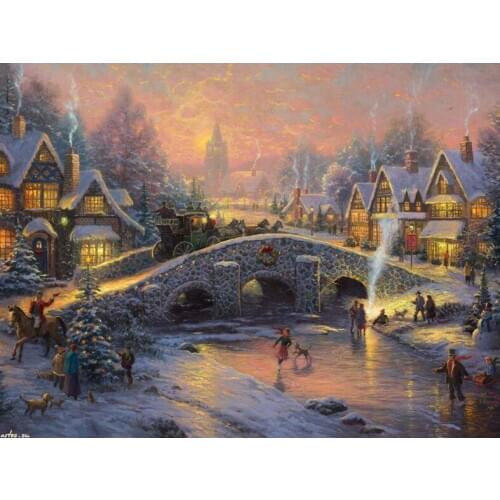 A5716 11CT/14CT/18CT/25CT/28CT Oil tea patterns Counted Cross Stitch DIY Cross Stitch Kits Embroidery Needlework Sets