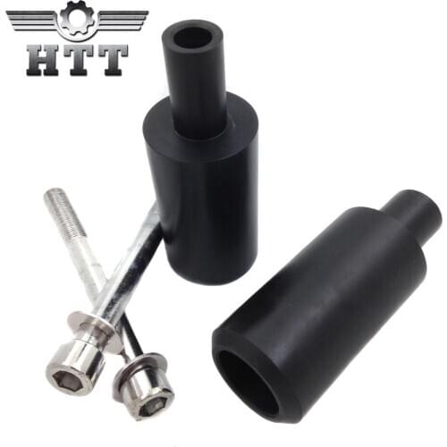 Aftermarket free shipping motorcycle partslong Extended Frame Slider Crash For 2003 2004 2005 2006 Honda CBR 600RR BLACK