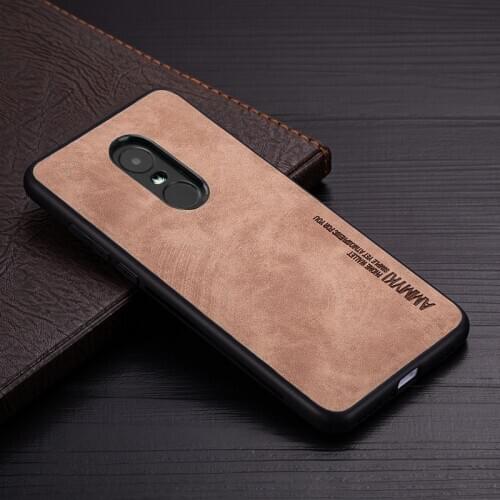 AMMYKI Fashion Pu leather Case For LG K8 K10 2018 Case Soft Silicone case For LG K40 K12 Plus X4 2019 Case